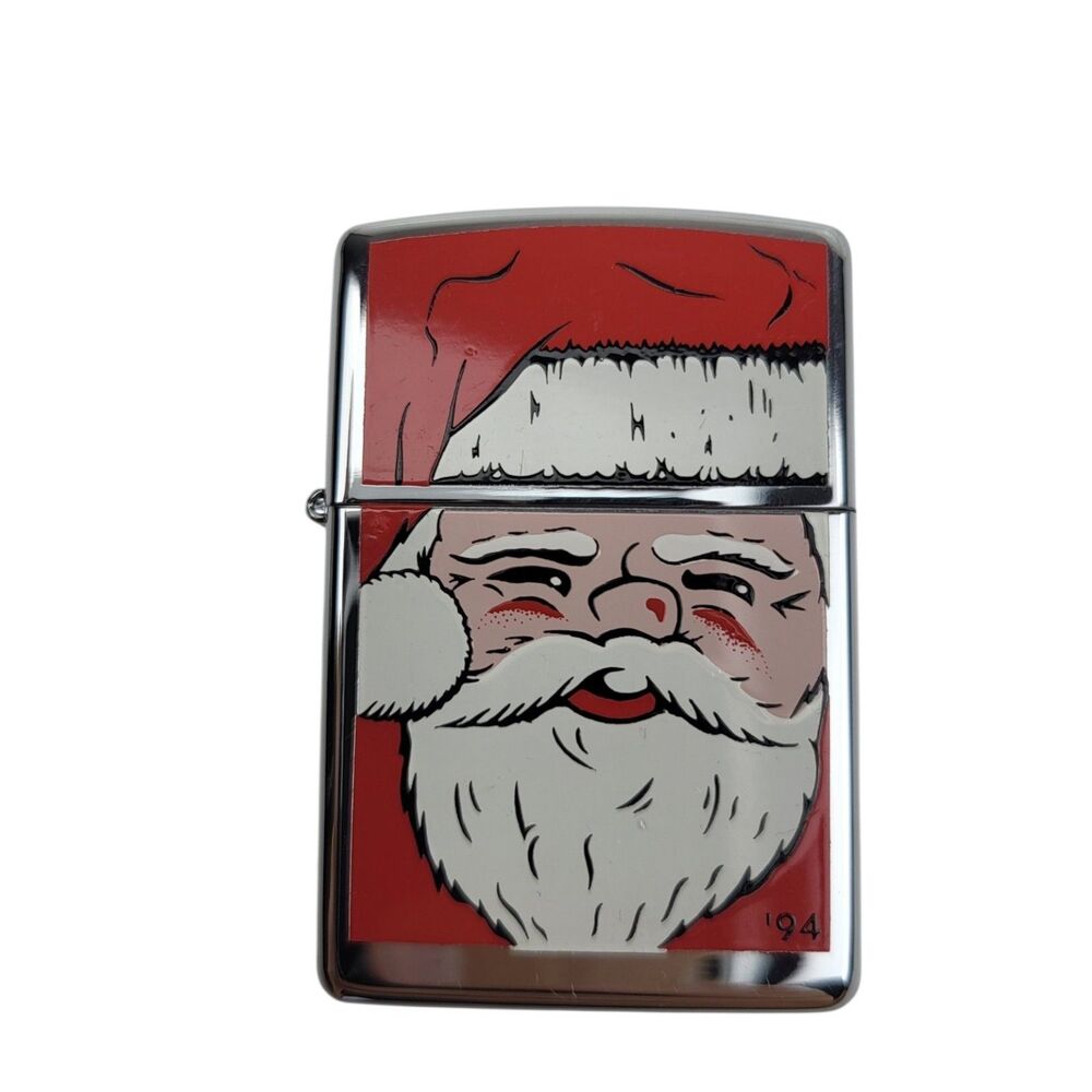 Zippo 272 1994 Santa Claus Seasons Greetings Unstruck